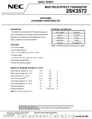 2SK3572-Z datasheet pdf NEC