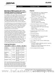 ISL6564IR-T datasheet pdf Intersil