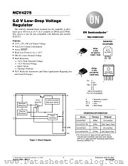 NCV4275DTRK datasheet pdf ON Semiconductor