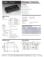 HDF4815D datasheet pdf Shindengen