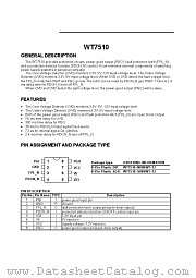WT7510 datasheet pdf Unknow
