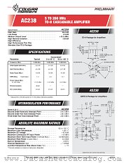 AC238 datasheet pdf Cougar Components