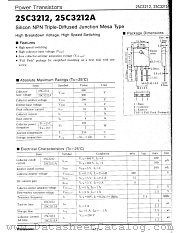 2SC3212 datasheet pdf Panasonic