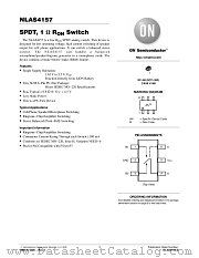 NLAS4157DFT2G datasheet pdf ON Semiconductor