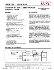IS93C86A-3ZLI datasheet pdf Integrated Silicon Solution Inc
