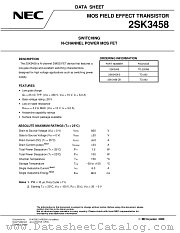 2SK3458-ZK datasheet pdf NEC