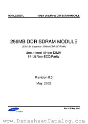 M368L3223CTL-CB3 datasheet pdf Samsung Electronic