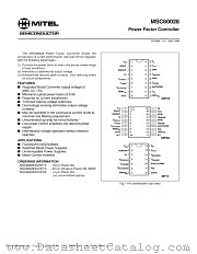 MSC60028 datasheet pdf Zarlink Semiconductor