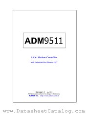 ADM9511 datasheet pdf ADMtek