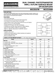MOCD207 datasheet pdf Fairchild Semiconductor