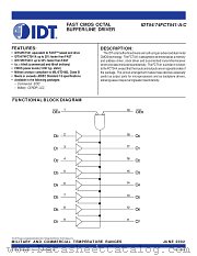 IDT54FCT541AD datasheet pdf IDT
