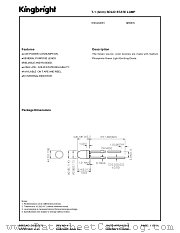W934GD5V datasheet pdf Kingbright Electronic