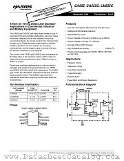 CA0555E datasheet pdf Intersil