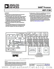 ADSP-21364SCSQZENG datasheet pdf Analog Devices