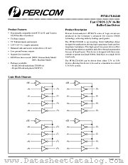 PI74LCX16240 datasheet pdf Pericom Technology