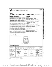 LM614AMJ/883 datasheet pdf National Semiconductor