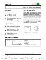 APL1088DC-PB datasheet pdf ANPEC Electronics Corporation