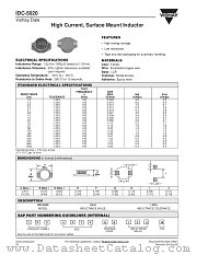 IDC-5020-NB-100-M datasheet pdf Vishay