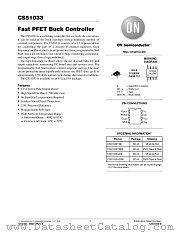 CS51033GD8 datasheet pdf ON Semiconductor
