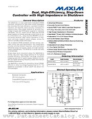 MAX8743 datasheet pdf MAXIM - Dallas Semiconductor