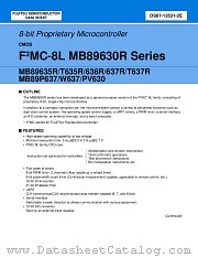 MB89T635RPF datasheet pdf Fujitsu Microelectronics