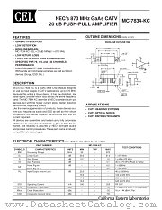 MC-7834-KC datasheet pdf NEC
