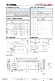 MTG-24064E datasheet pdf Microtips Technology