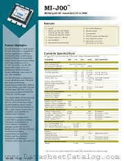 MI-J63-IZ datasheet pdf Vicor Corporation