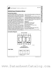 DS3656N datasheet pdf National Semiconductor