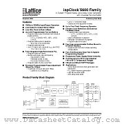 ISPPAC-CLK5610V-01TN100C datasheet pdf Lattice Semiconductor