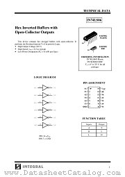 IN74LS06N datasheet pdf INTEGRAL Semiconductor Devices