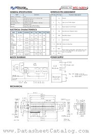 MTC-16201X datasheet pdf Microtips Technology