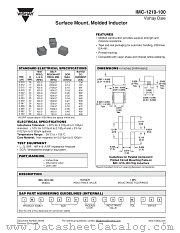 IMC-1210-SY-10N-M-100 datasheet pdf Vishay