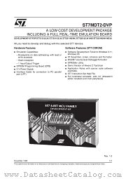 ST7MDT2-110 datasheet pdf ST Microelectronics