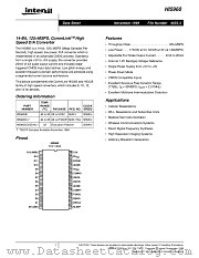 HI5960IA datasheet pdf Intersil