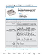 TC-140-BAC-ST3 datasheet pdf Vectron
