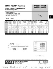 1N6535 datasheet pdf Voltage Multipliers
