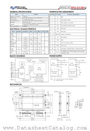 MTG-24128A datasheet pdf Microtips Technology
