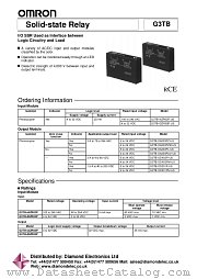 G3TB-ODX03PM-US datasheet pdf Omron