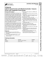 FPD93140 datasheet pdf National Semiconductor
