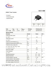 BUZ31SMD datasheet pdf Infineon