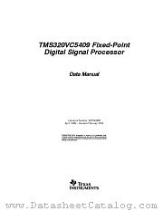 TMS320VC5409GGU datasheet pdf Texas Instruments