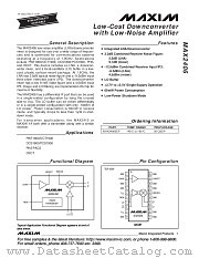 MAX2406EEP datasheet pdf MAXIM - Dallas Semiconductor