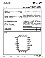 HI3050 datasheet pdf Intersil