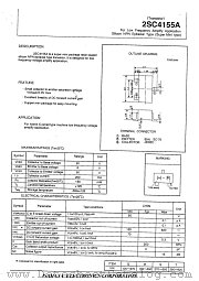 2SC4155 datasheet pdf Isahaya Electronics Corporation