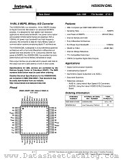 HI5905N/QML datasheet pdf Intersil
