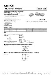 G3VM-353HTR datasheet pdf OMRON Electronics