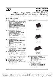 M50FLW080AN5G datasheet pdf ST Microelectronics