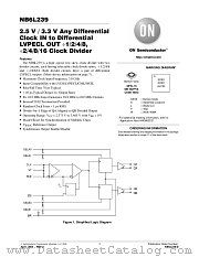 NB6L239MNR2 datasheet pdf ON Semiconductor