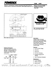 C380NX555 datasheet pdf Powerex Power Semiconductors